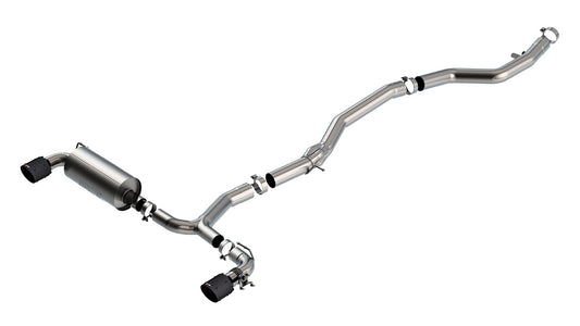 Borla 2020 Toyota Supra GR 3.0L I6 3in ATAK Catback Exhaust - Carbon Fiber Tips